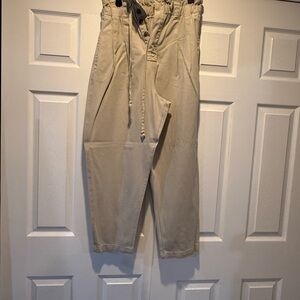 Free People button up balloon Pants
